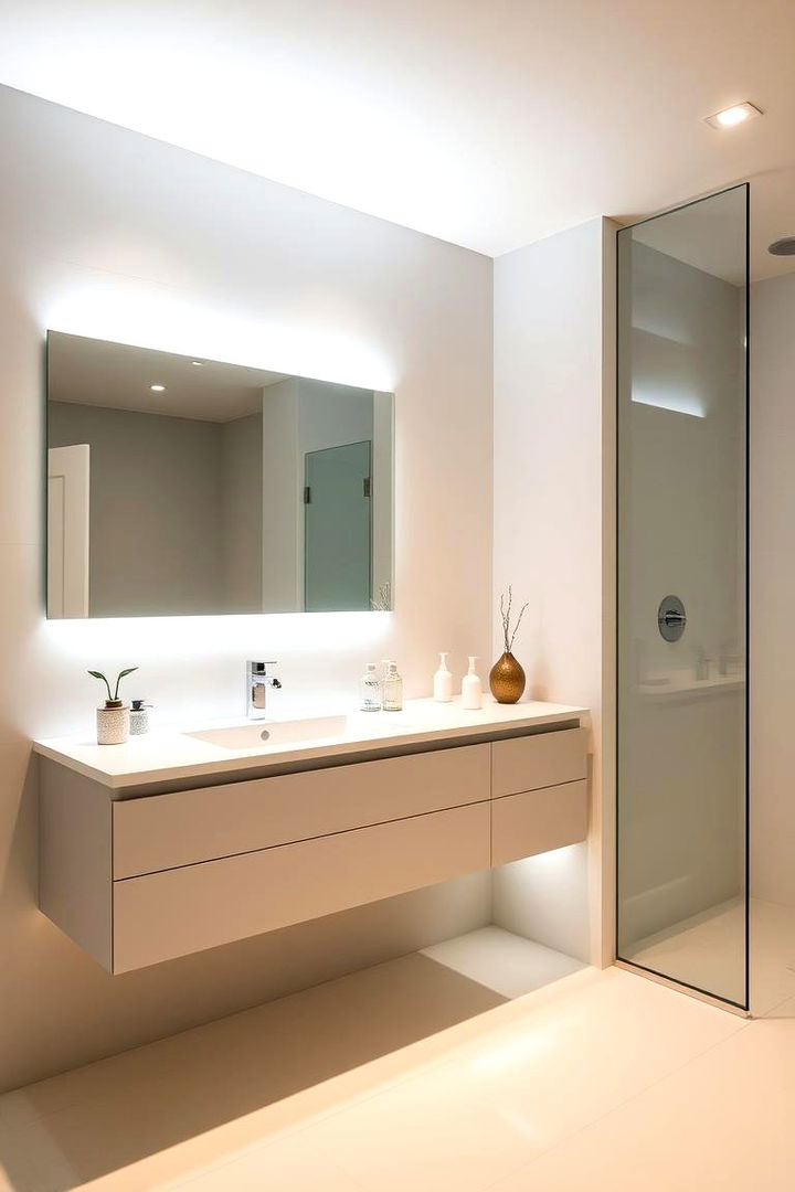 Floating Vanity Designs - 22 Aesthetic Bathroom Ideas