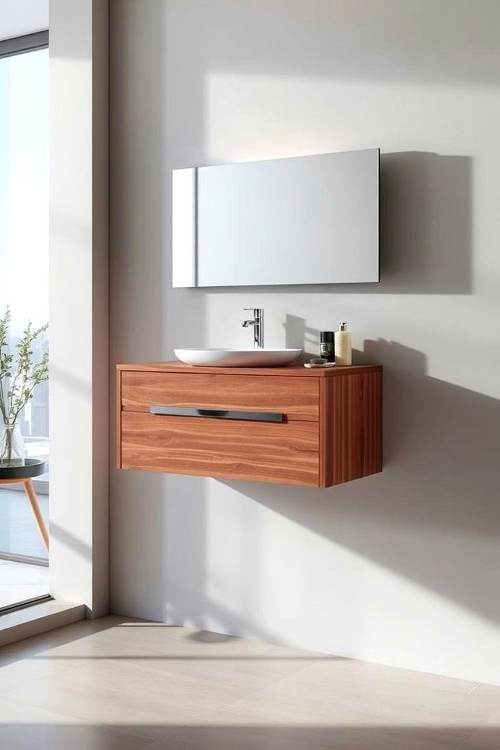 Floating Vanity Tables - 22 Makeup Vanity Ideas