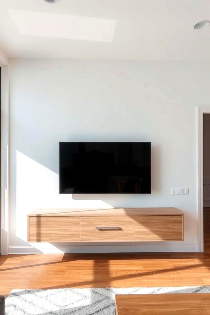 Floating Wall Mounted Stand - 22 Tv Stand Ideas