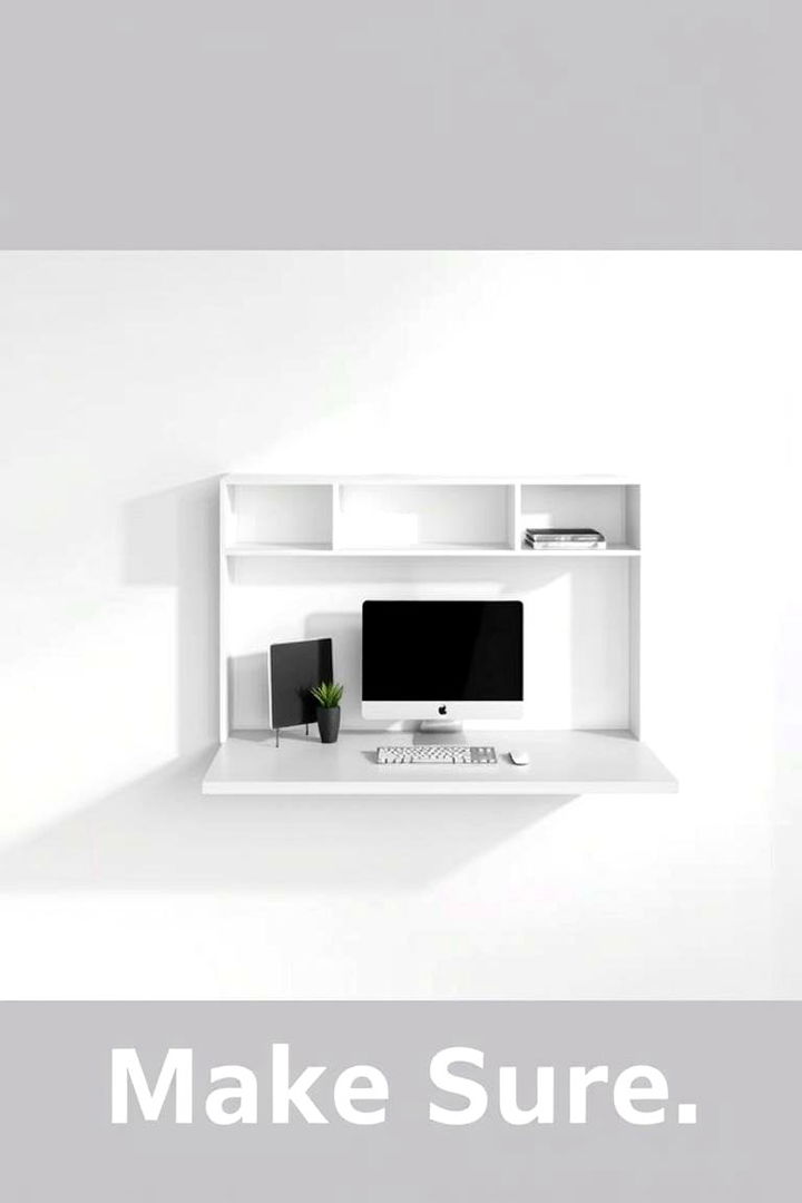 Floating and Wall Mounted Built in Desks - 22 Built-in Desk Ideas