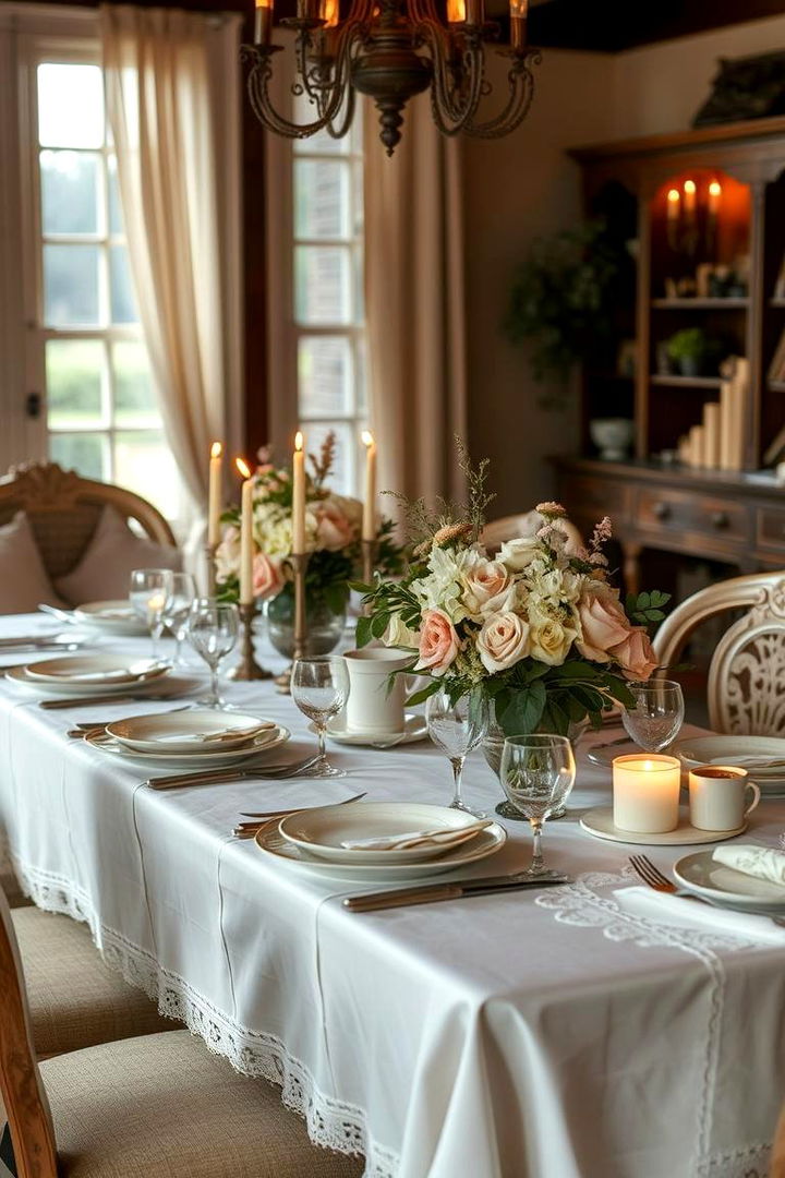 Floral Dining Ambiance - 22 Cottagecore Interior Design Ideas
