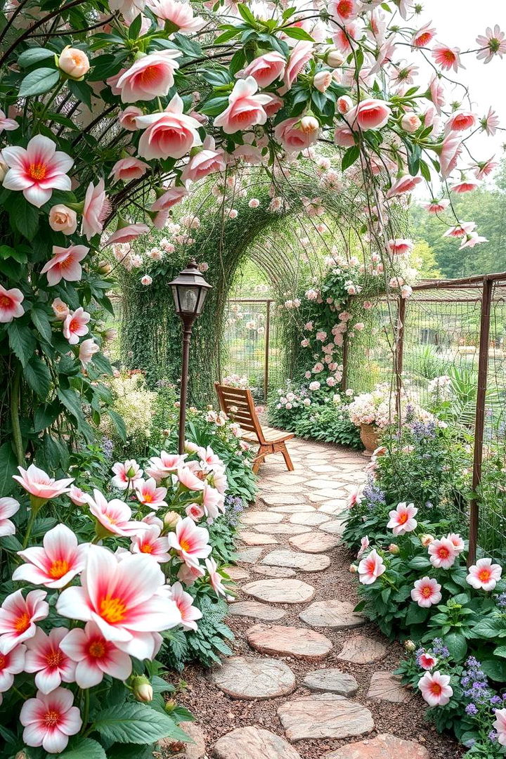 Floral Fantasy - 22 Bathroom Mural Ideas