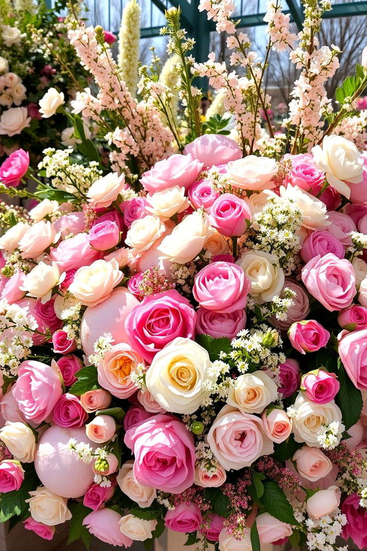 Floral Wonderland Decor - 22 Spring Wedding Ideas