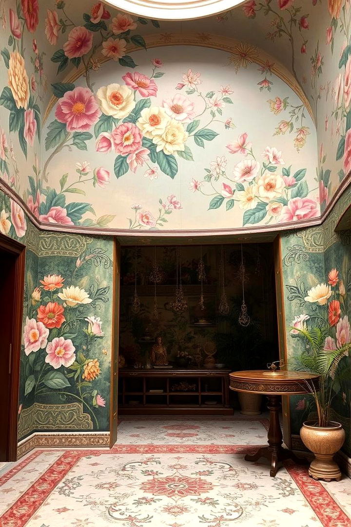 Floral and Botanical Motifs - 22 Art Nouveau Interior Design Ideas