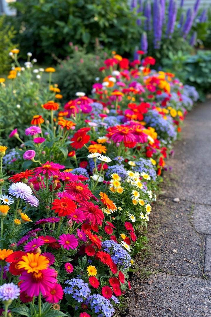 Flower Border Accents - 22 Small Front Yard Landscaping Ideas