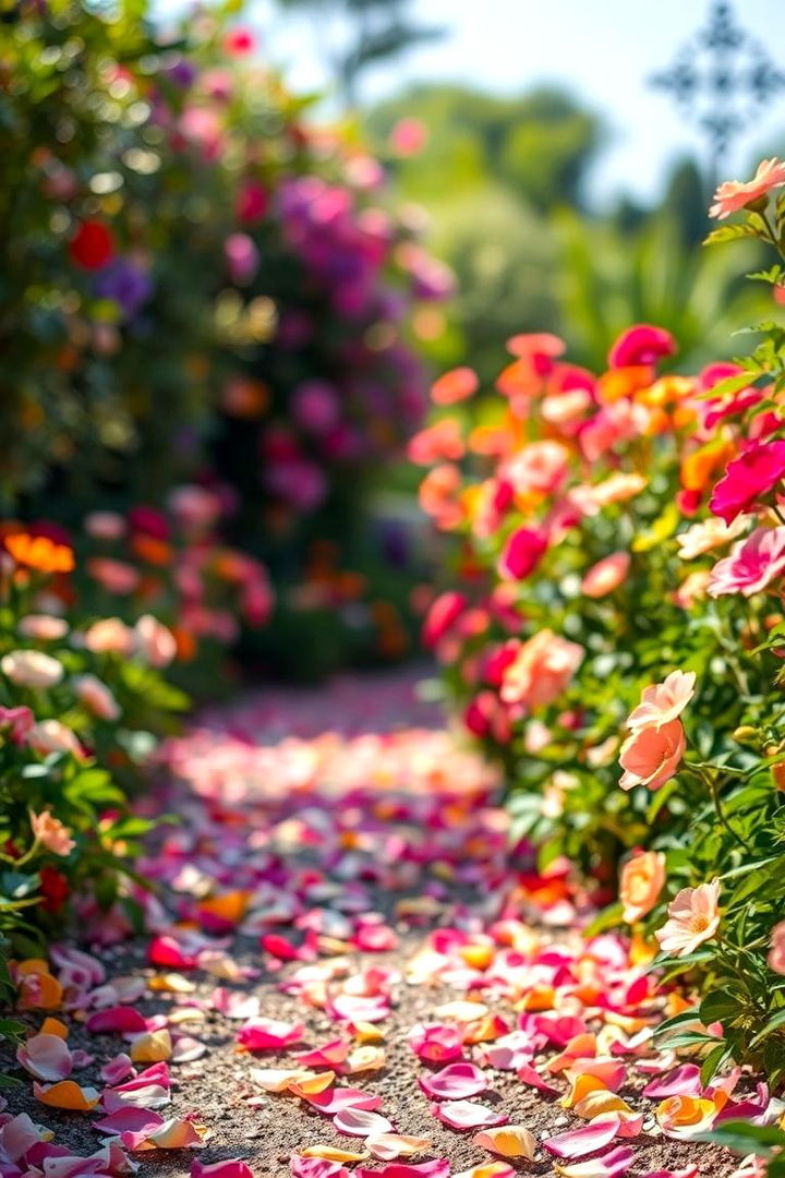 Flower Petal Trail - 22 Wedding Send-off Ideas