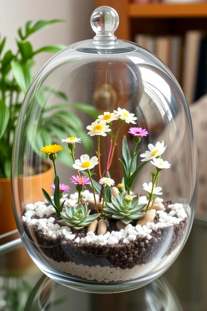Flower Terrarium Decor Ideas - 22 Floral Nursery Ideas