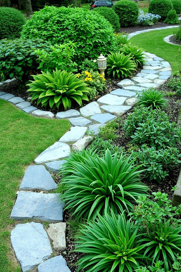 Fluid Curved Borders - 22 Cottage Garden Ideas