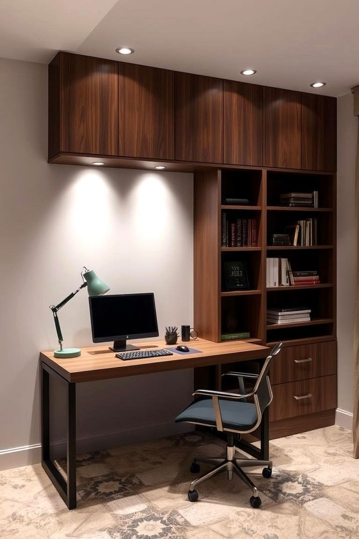 Focused Task Lighting for Workspaces - 22 Recessed Lighting Ideas