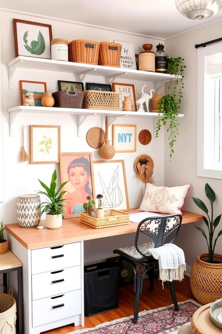 Focusing on Functional Decor - 22 Boho Room Ideas