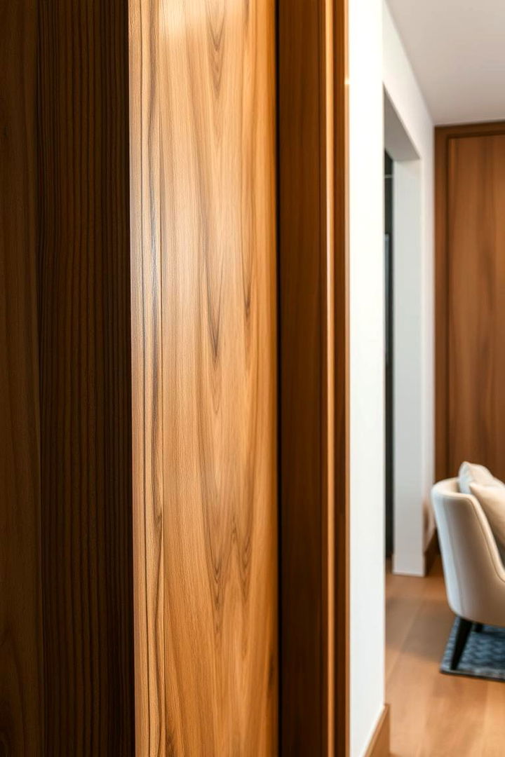 Focusing on Wooden Detail Emphasis - 22 Organic Modern Interior Design Ideas