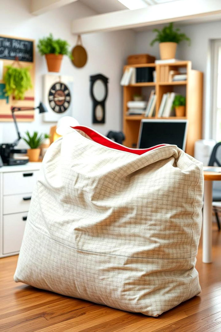 Foldable Blanket Bags - 22 Blanket Storage Ideas