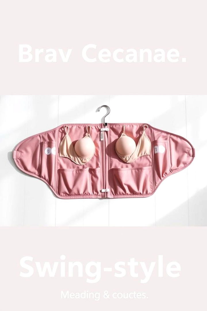 Foldable Bra Organizer for Flexibility - 22 Bra Storage Ideas