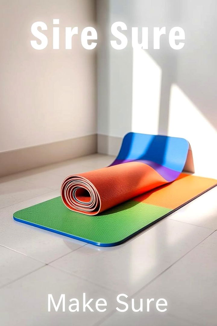 Foldable Exercise Mats - 22 Small Home Gym Ideas