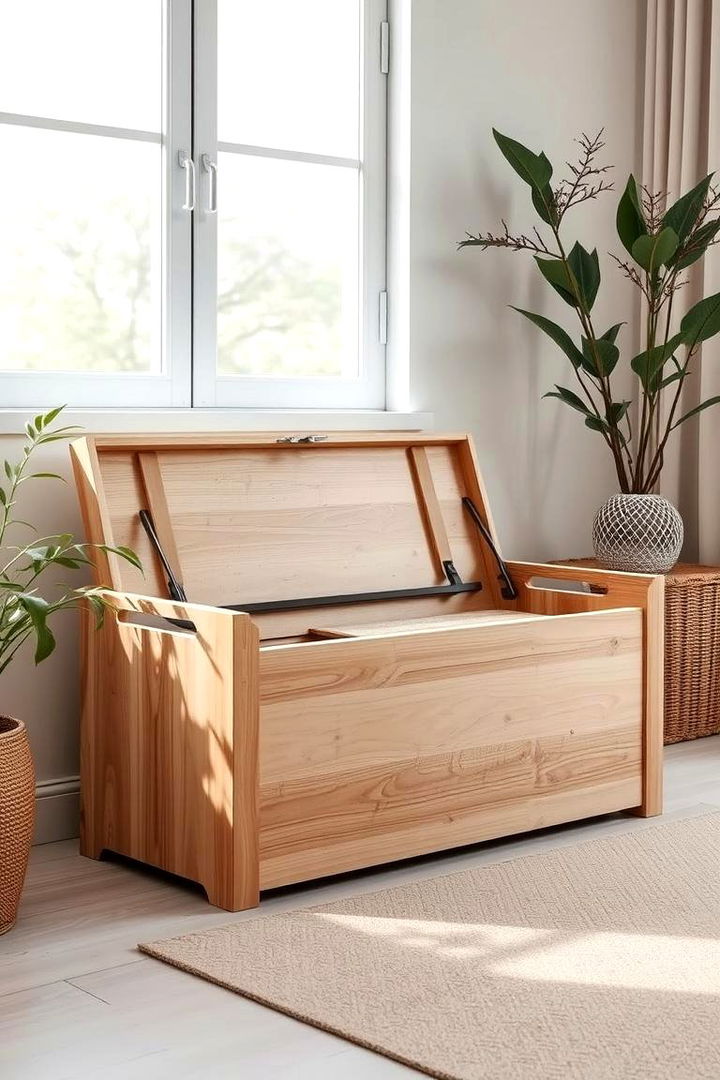 Foldable Storage Chests - 22 Comforter Storage Ideas