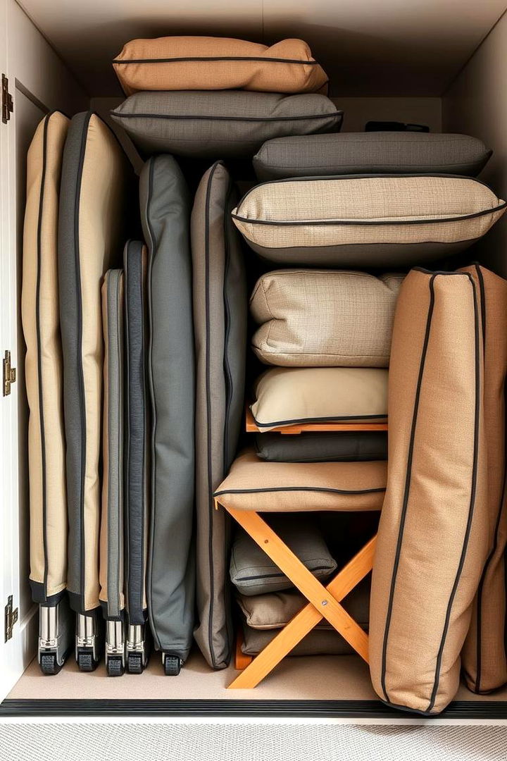 Foldable and Collapsible Items - 22 Tiny House Storage Ideas