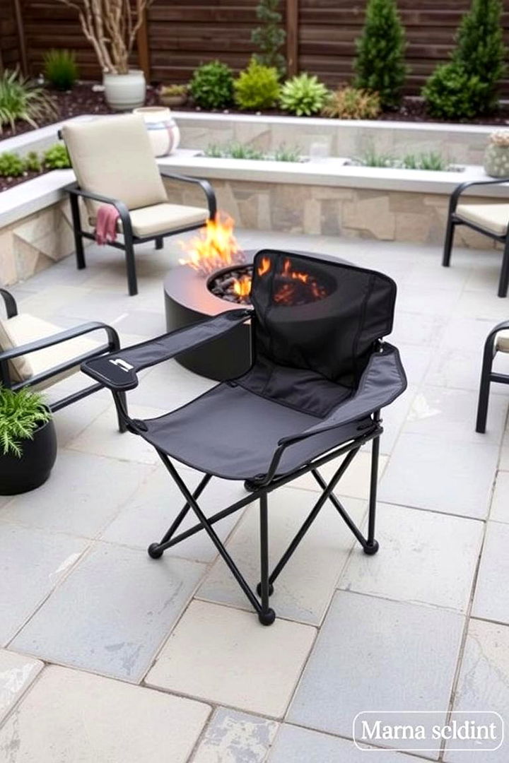 Foldable and Functional - 22 Fire Pit Chair Ideas