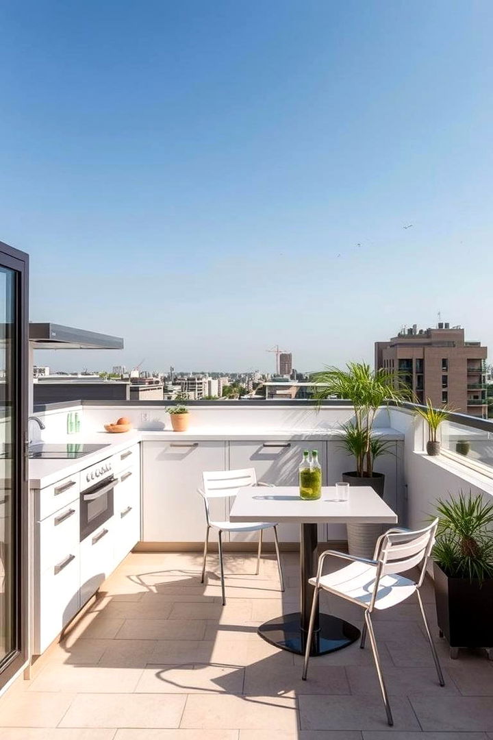 Folding Furniture Solutions - 22 Rooftop Kitchen Ideas