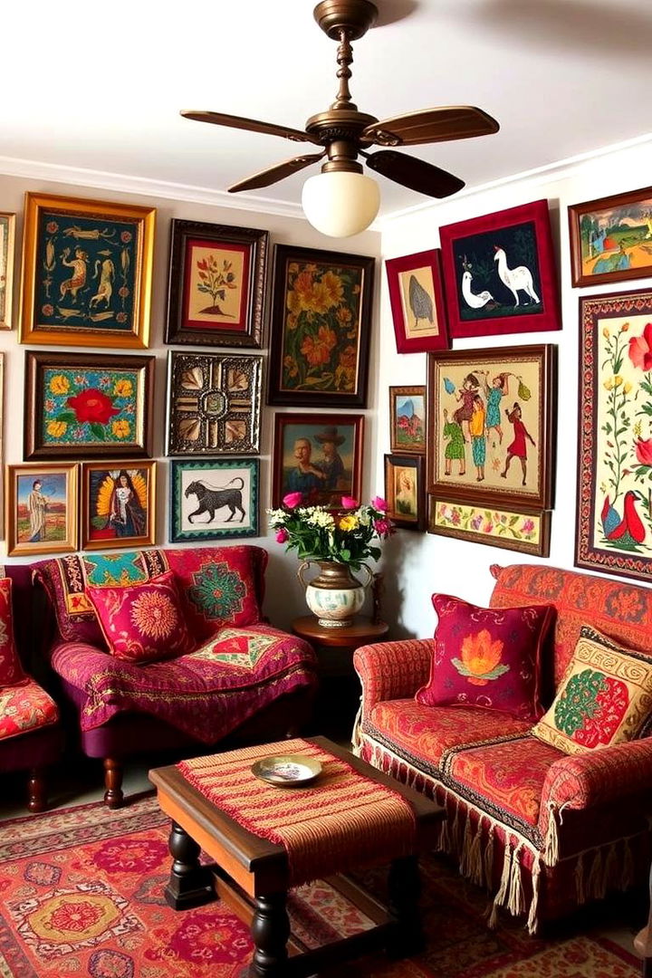 Folk Art and Patchwork Designs - 22 Hippie Bedroom Ideas
