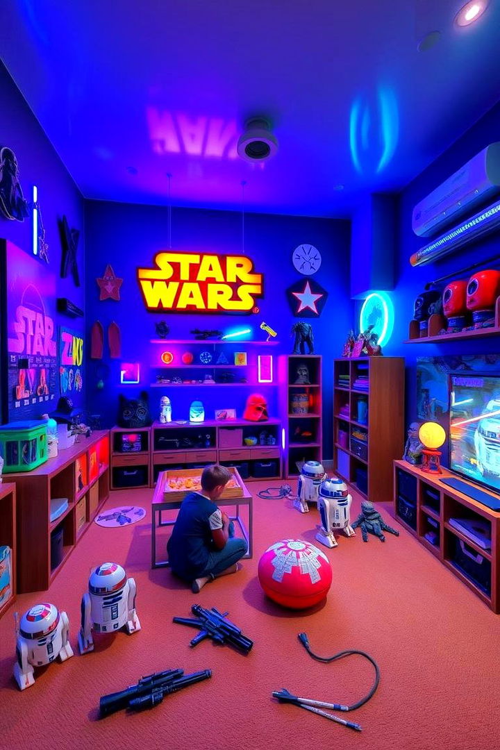 Force Filled Play Space - 22 Star Wars Nursery Ideas