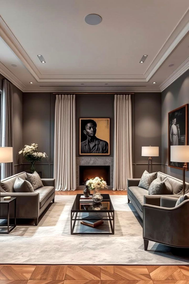 Formal Living Area Statements - 22 Grey and White House Interior Design Ideas