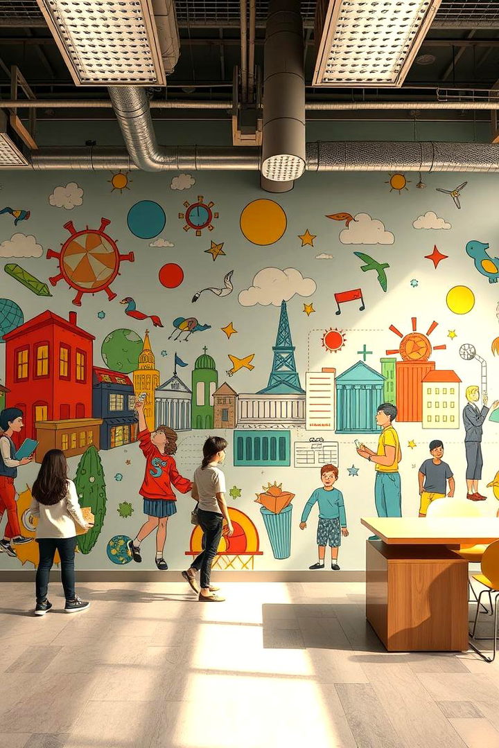 Fostering Collaboration - 22 Office Wall Murals