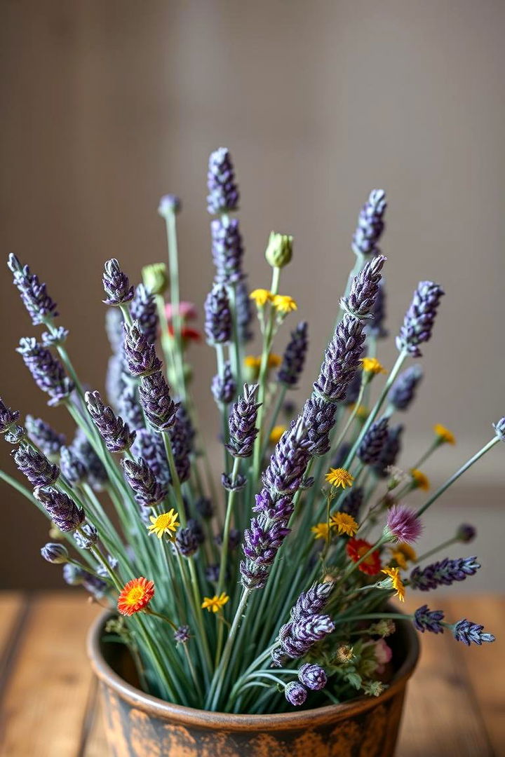 Fragrant Lavender Infusion - 22 Flower Centerpiece Ideas