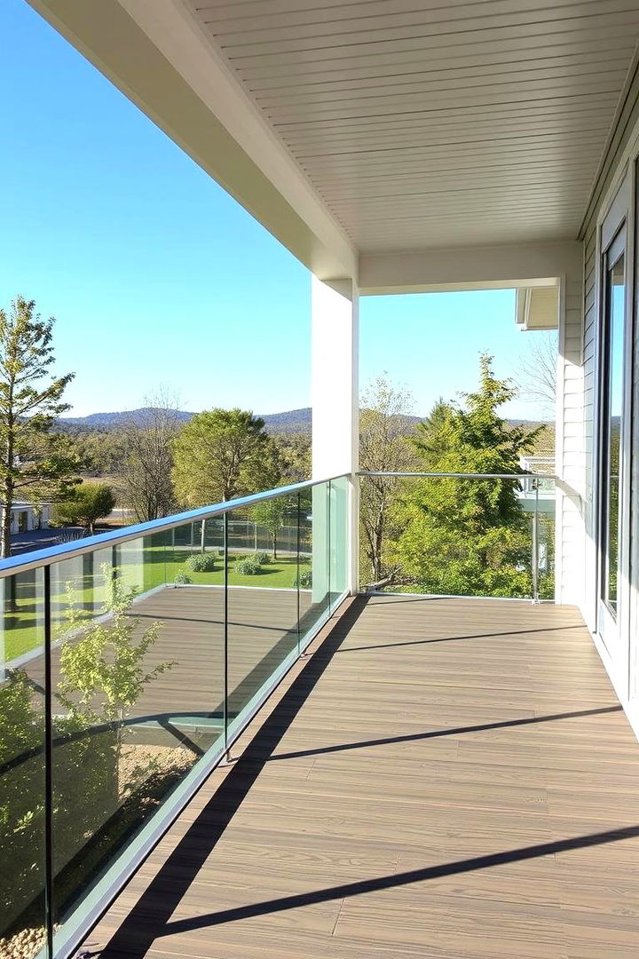 Frameless Glass Railings - 22 Porch Railing Ideas