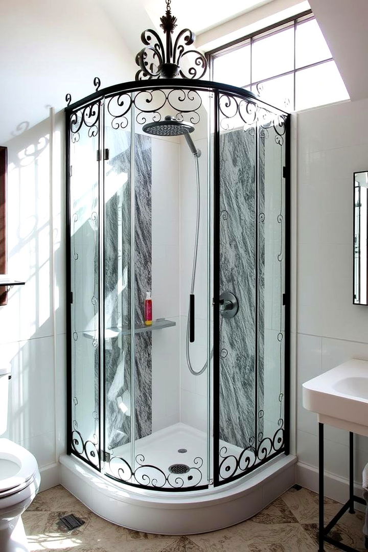 Free Spirited Shower Enclosures - 22 Boho Bathroom Ideas
