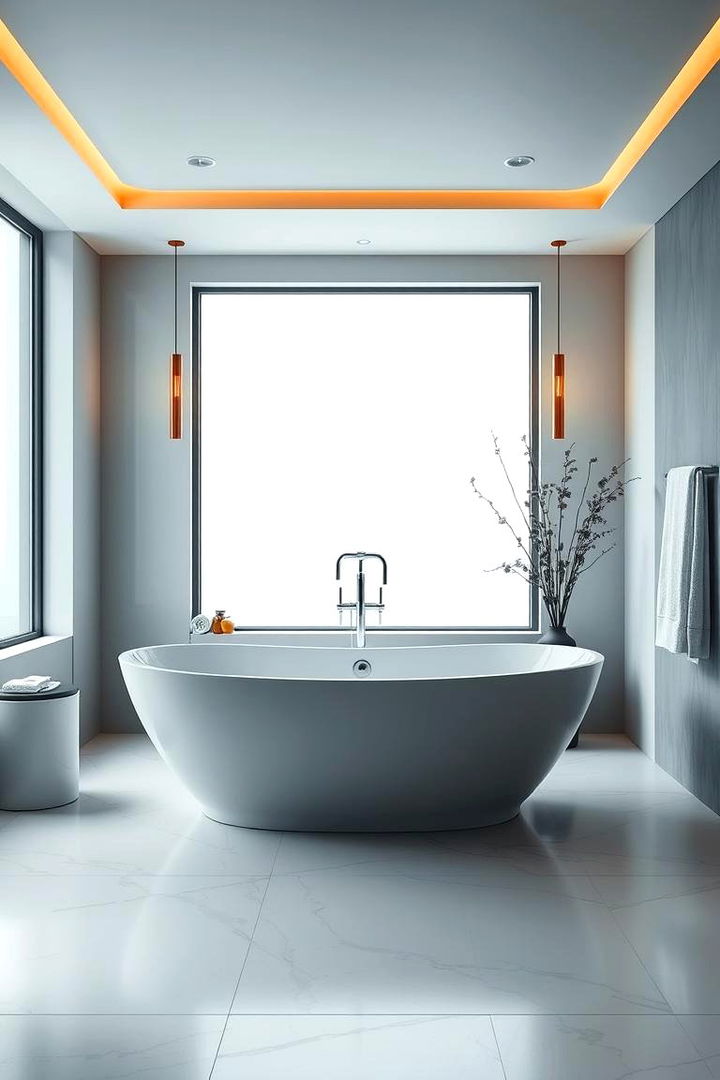 Freestanding Bathtub as a Focal Point - 22 Cozy Bathroom Ideas
