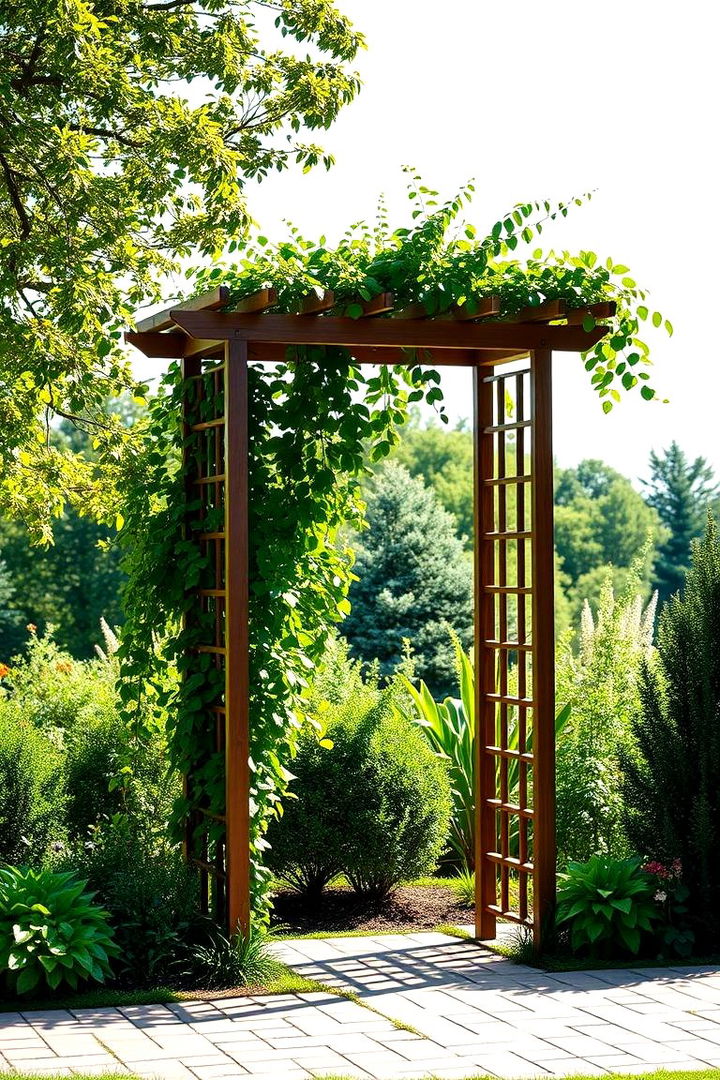 Freestanding Trellis - 22 Trellis Ideas