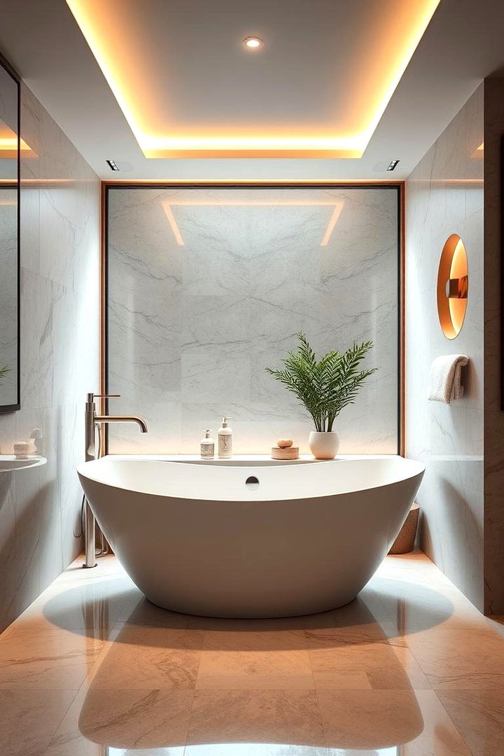 Freestanding Tub as Centerpiece - 22 Large Bathroom Ideas