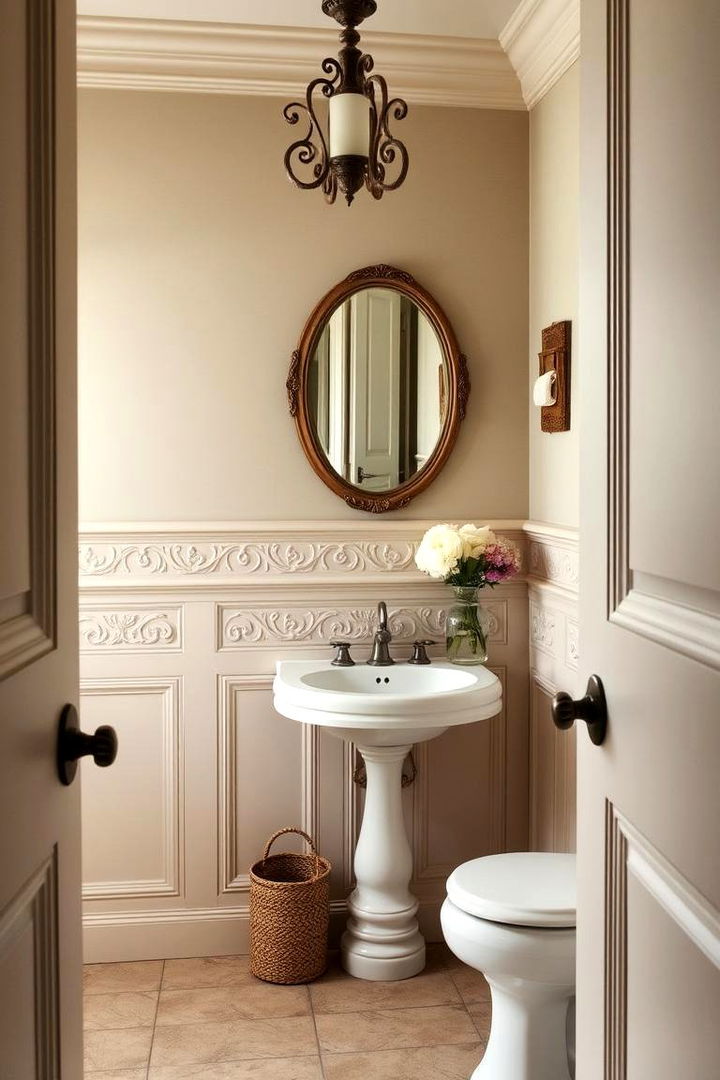 French Country Style Wainscoting - 22 Bathroom Wainscoting Ideas