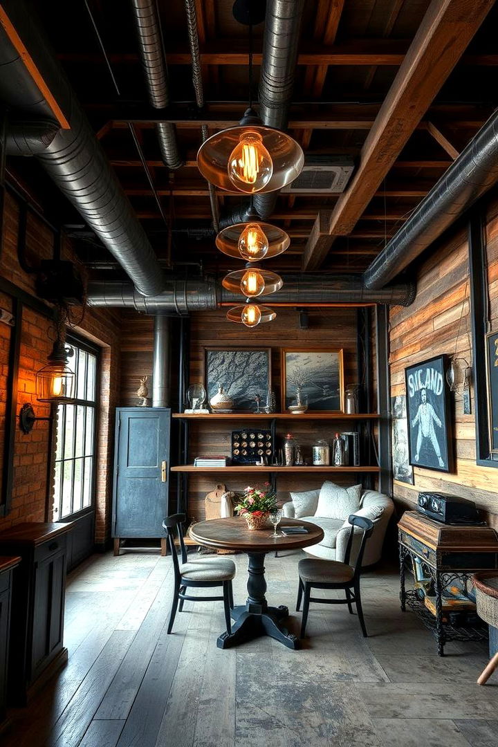 French Industrial Fusion - 22 French Interior Design Ideas