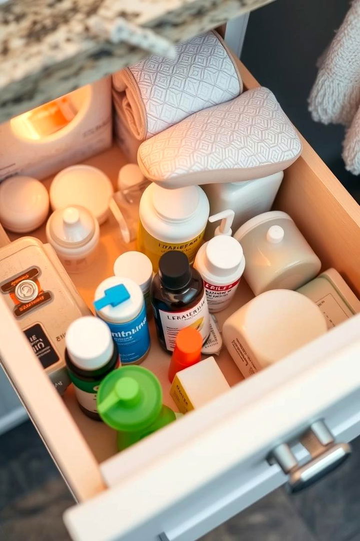 Frequency Based Sorting - 22 Bathroom Drawer Organization Ideas