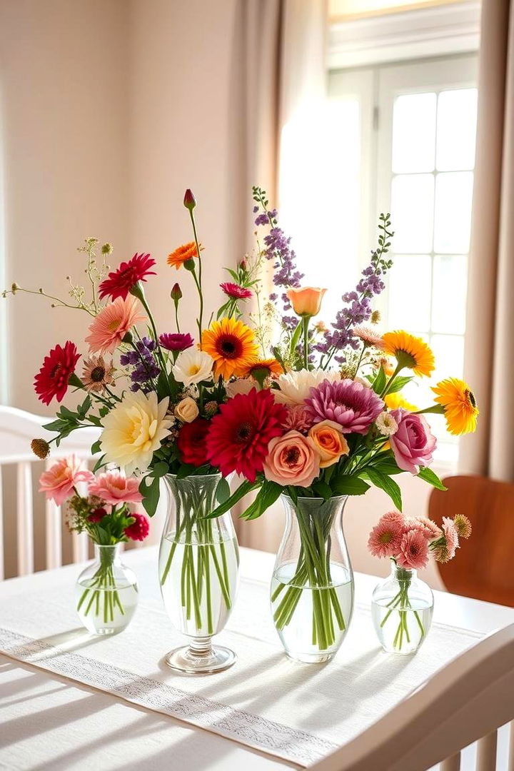 Fresh Flower Arrangement Accents - 22 Floral Nursery Ideas