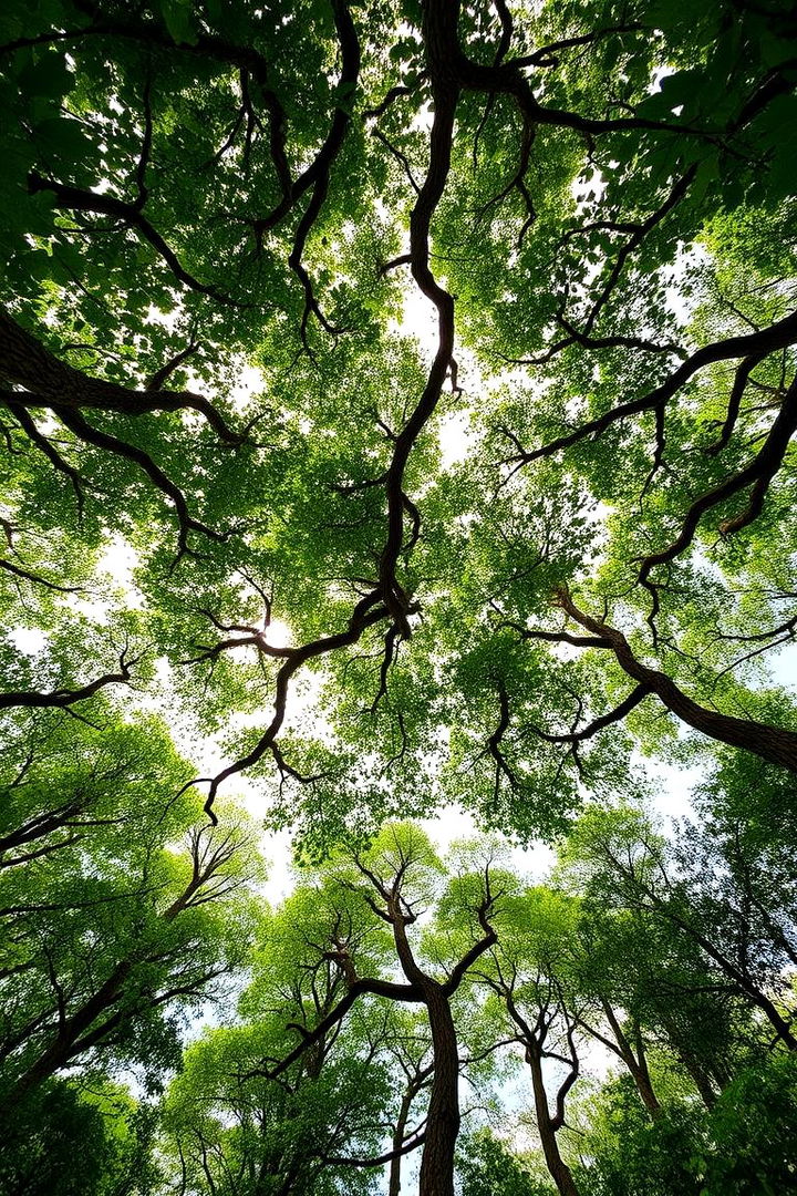 Fresh Forest Motif - 22 Green Ceiling Ideas