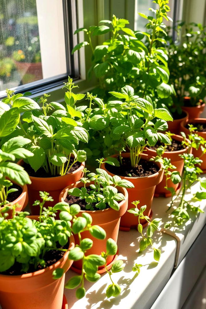 Fresh Herb Garden - 22 French Country Kitchen Ideas