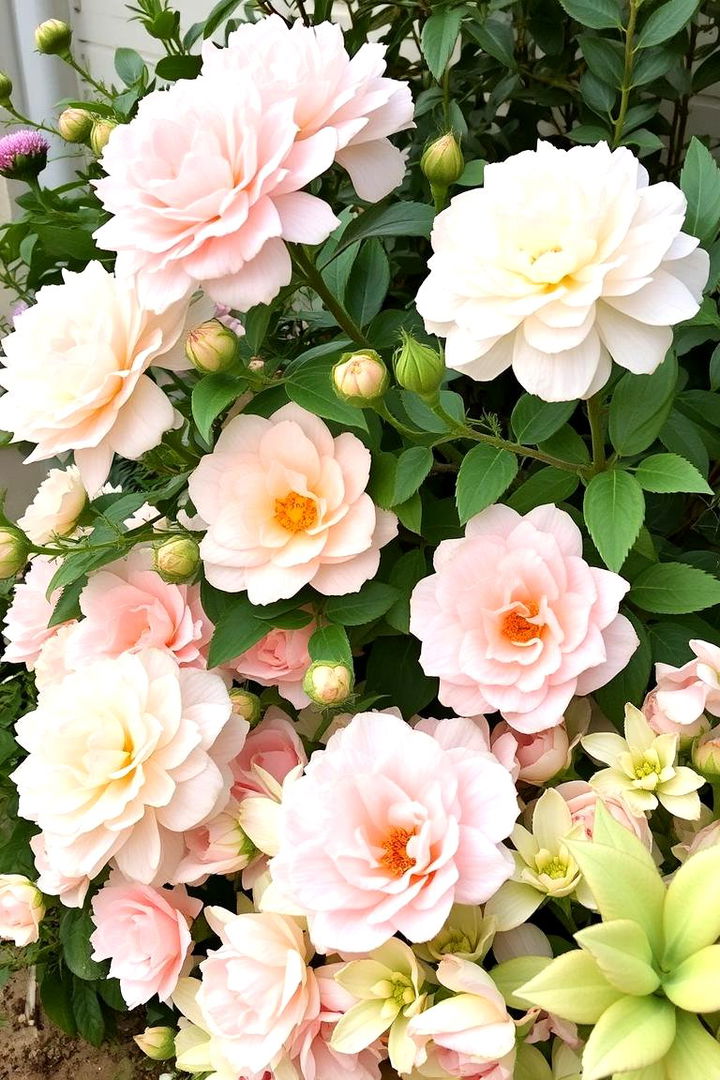 Frilly and Feminine Touch - 22 Perennial Flower Bed Ideas