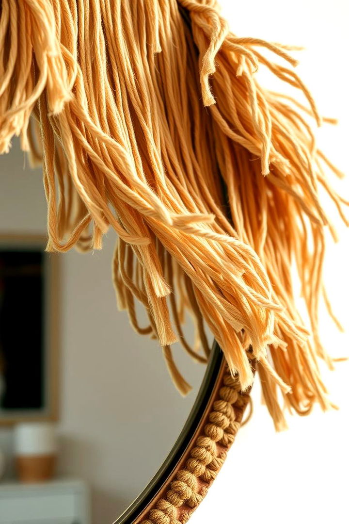 Fringe Accent Decor - 22 Boho Wall Decor Ideas