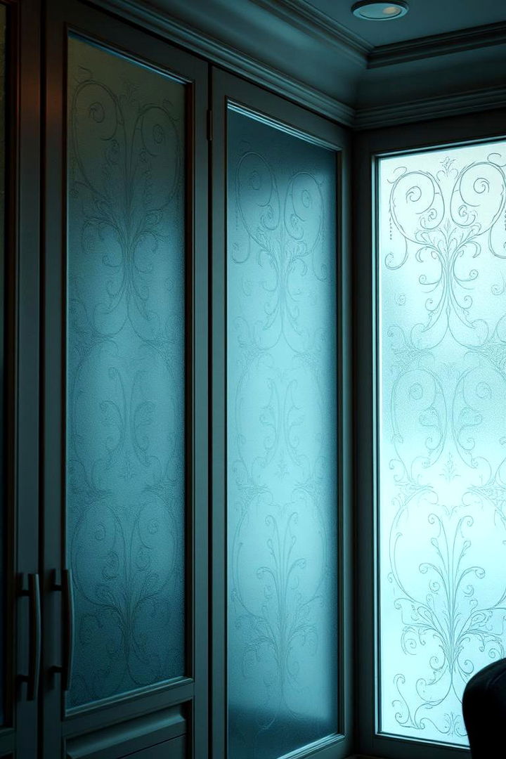 Frosted Glass Accents - Magical Frozen-Themed Room Decor Ideas & Tips