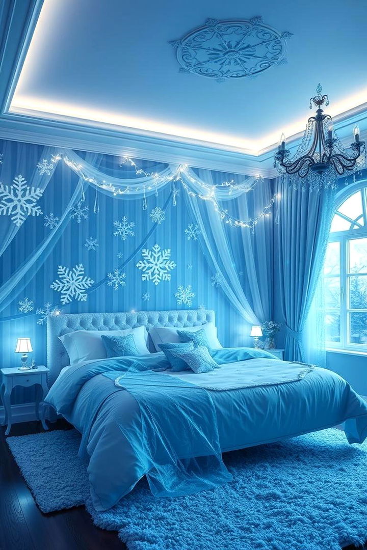 Frozen Wonderland - 22 Disney Bedroom Ideas