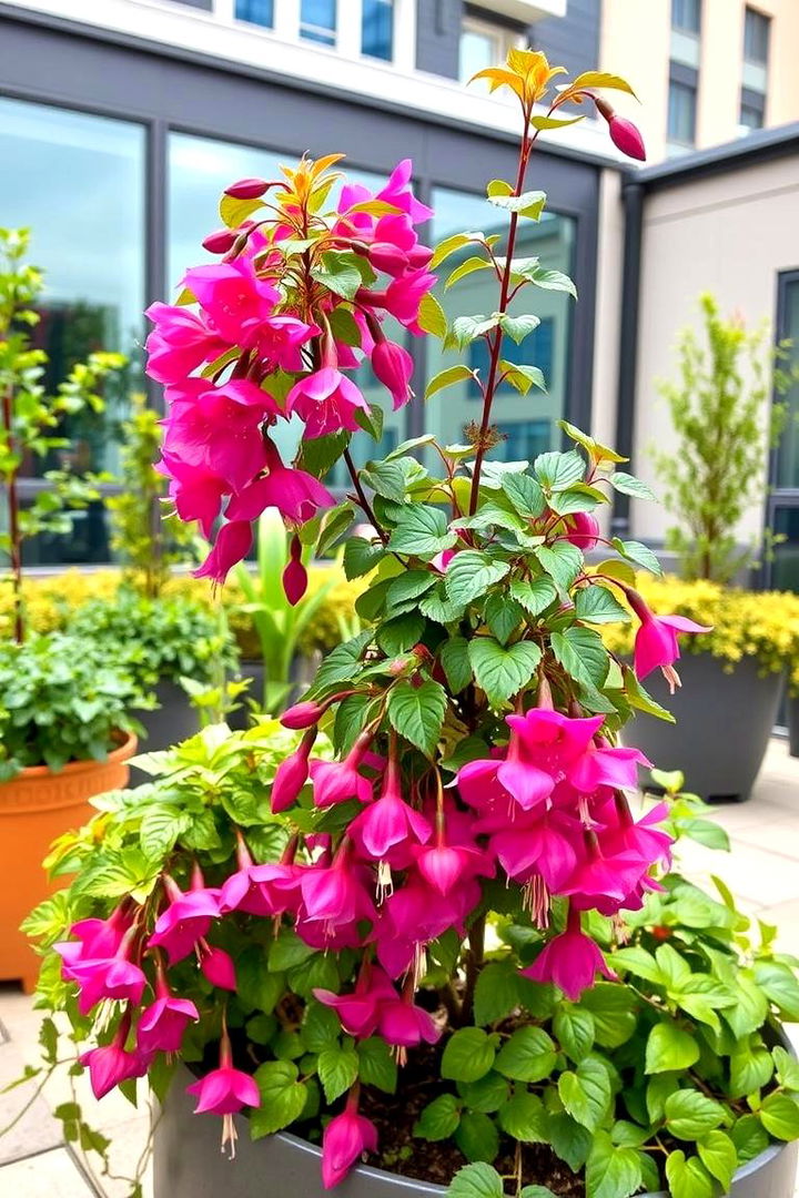 Fuchsia Stylish Patio Flourish - 22 Patio Plants