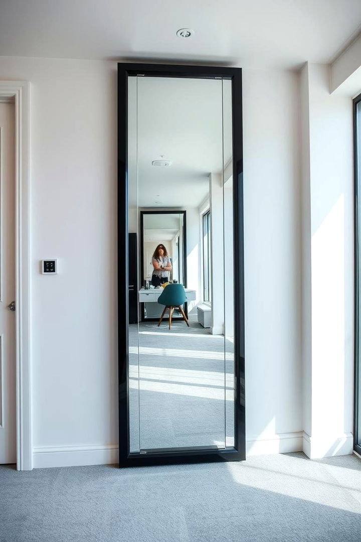 Full Length Mirror - 22 Living Room Mirror Ideas