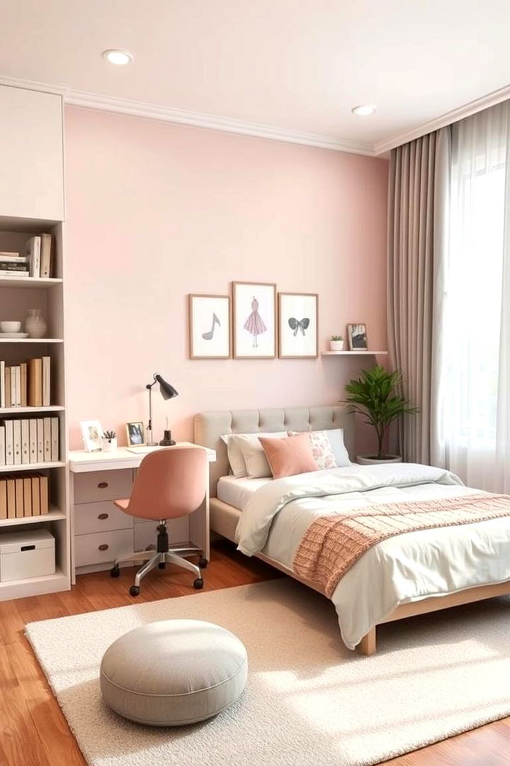 Functional Area Zoning - 22 Clean Girl Room Ideas
