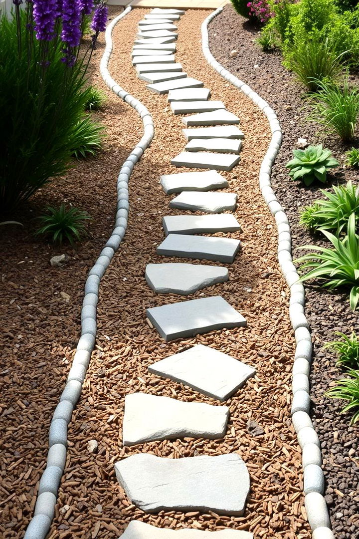Functional Beauty Integration - 22 Mulch Pathway Ideas