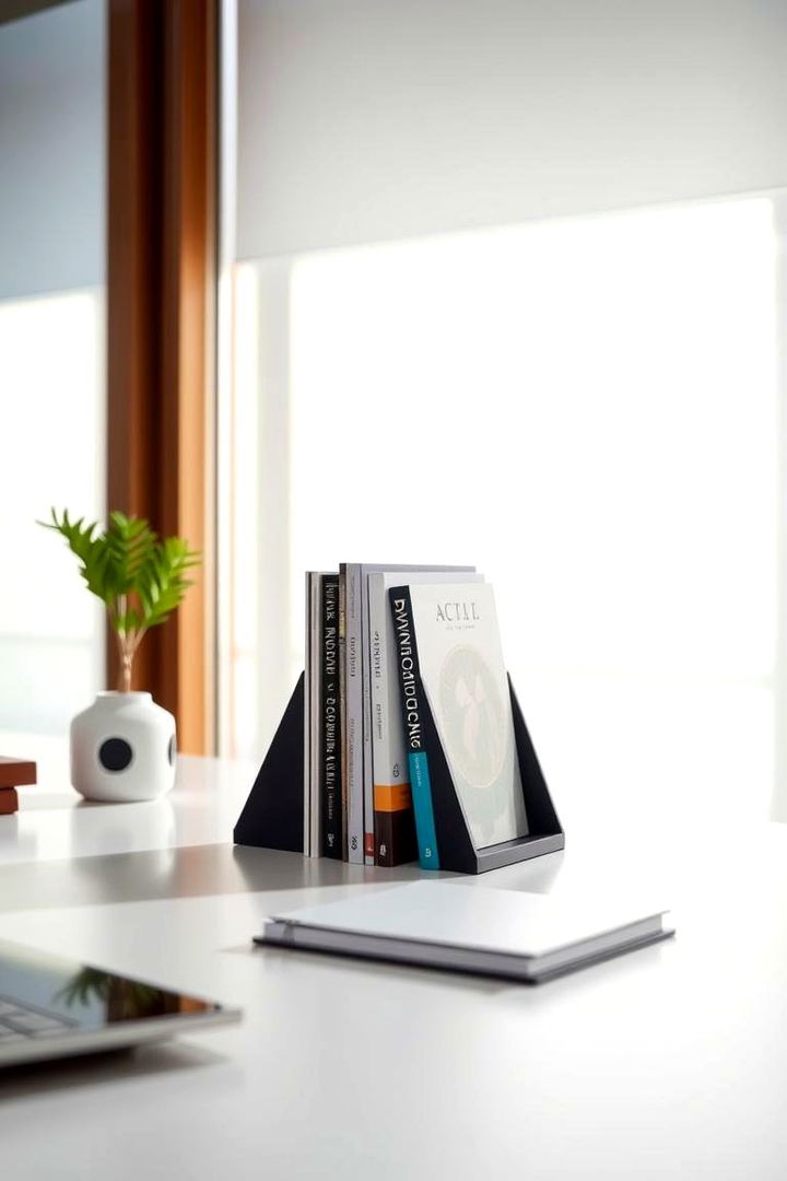 Functional Bookends - 22 Desk Decor Ideas