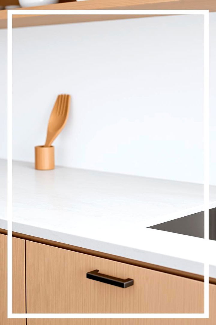 Functional Countertop Simplicity - 22 Japanese Style Kitchen Ideas