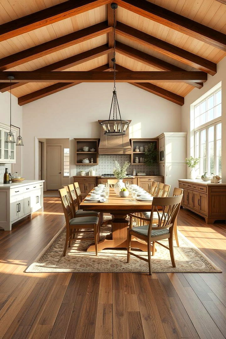 Functional Family Style Layout - 22 Craftsman Dining Room Ideas