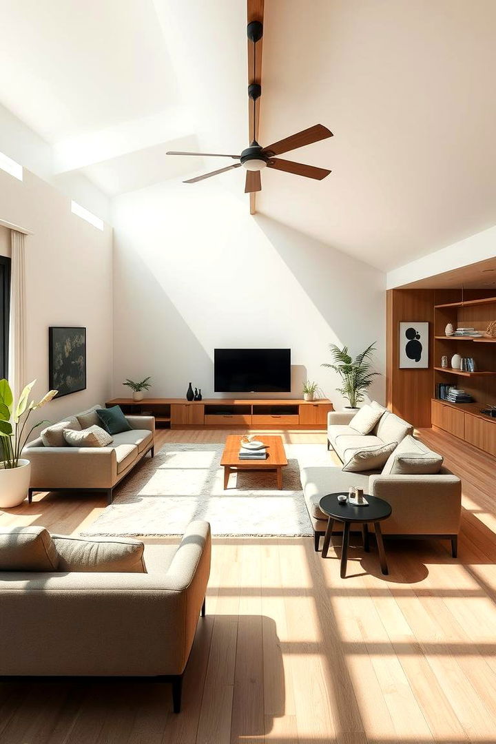 Functional Furnishings with Clean Lines - 22 Japandi Living Room Ideas